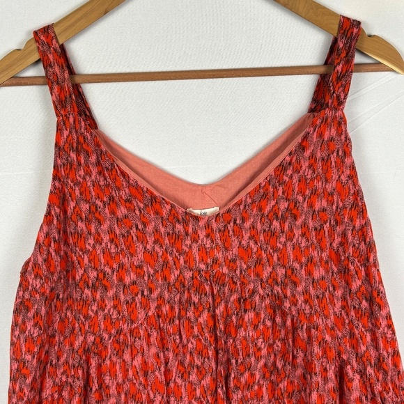 JOIE Women Bondi Tiered Sleeveless Maxi Dress Sz S Babydoll Prairie Boho… - Picture 4 of 10